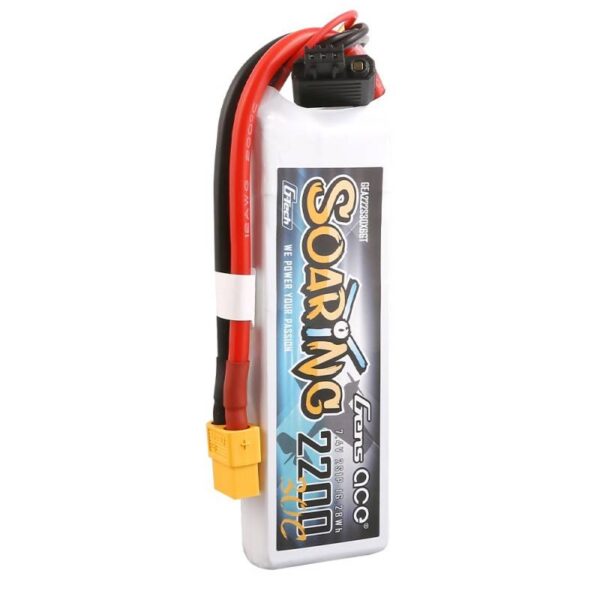 Akumulator Gens Ace G-Tech Soaring 2200mAh 7.4V 30C 2S1P XT60 - obrazek 4