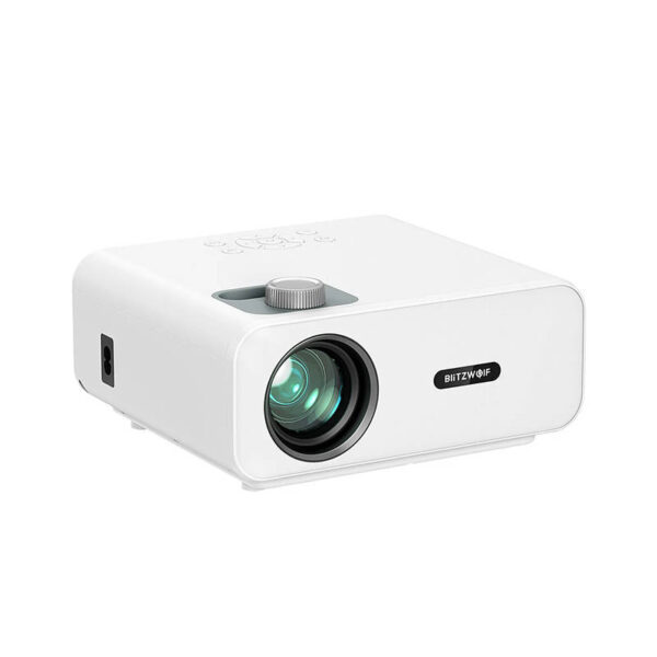 Rzutnik / Projektor LED BlitzWolf BW-V5 1080p, HDMI, USB, AV (biały) - obrazek 2