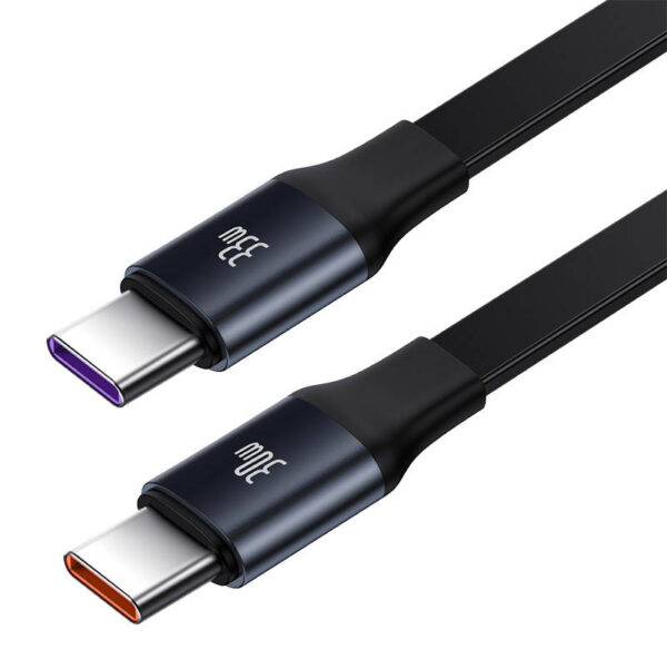 Ładowarka samochodowa Baseus Enjoyment z kablami USB-C, 33W (czarna) - obrazek 7