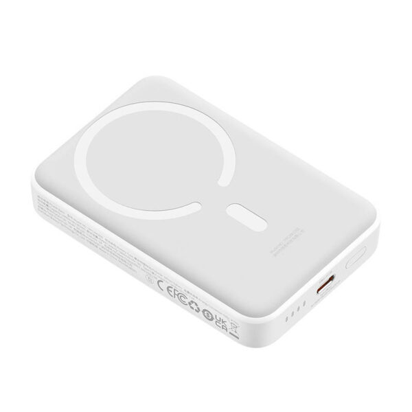 Powerbank mini Baseus 10000mAh, USB-C 30W (biały) - obrazek 3