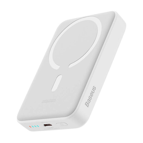 Powerbank mini Baseus 10000mAh, USB-C 30W (biały) - obrazek 2