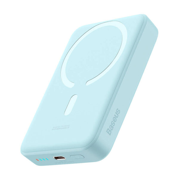 Powerbank mini Baseus 10000mAh, USB-C 30W (niebieski) - obrazek 2