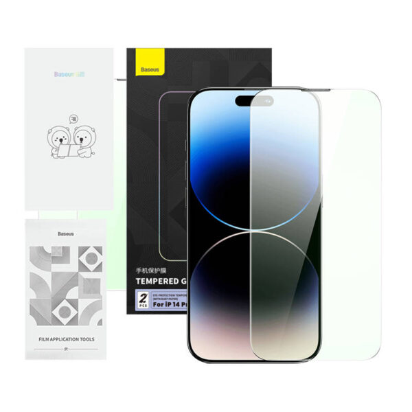 Szkło hartowane prywatyzujące Baseus Crystal Series iPhone 14  PRO