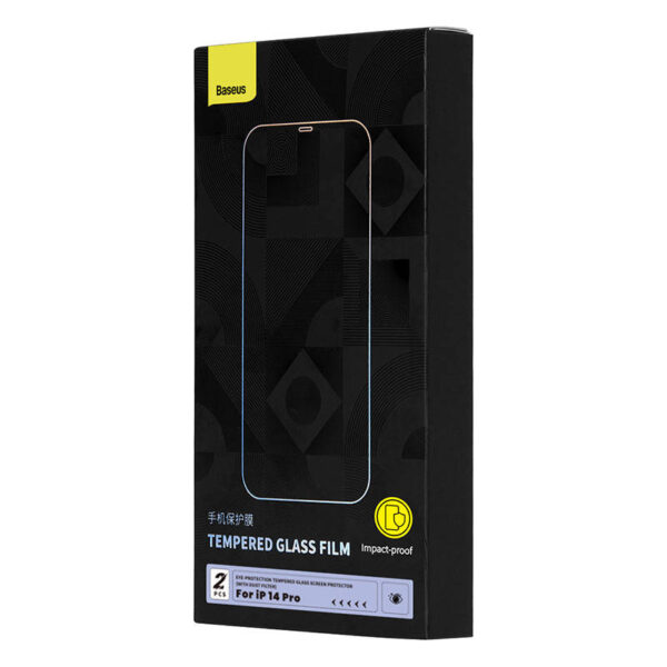 Szkło hartowane prywatyzujące Baseus Crystal Series iPhone 14  PRO - obrazek 4