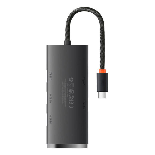 HUB USB  4-portowy  USB-C 25CM (25CM) - obrazek 3