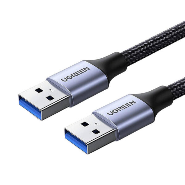 Kabel USB3.0, USB-A męski do USB-A męski,  UGREEN   US373 2A, 2m (czarny)