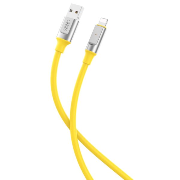 XO kabel NB251 USB - Lightning 1,0 m 6A żółty