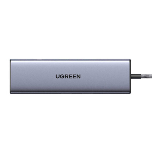 Adapter 10w1 UGREEN CM498 Hub USB do 3x USB-A 3.0, HDMI, VGA, RJ45, SD/TF, AUX3.5mm, PD Converter - obrazek 4