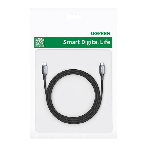 Kabel szybkiego ładowania USB-C do USB-C UGREEN 15961 3m (Czarny) - obrazek 3