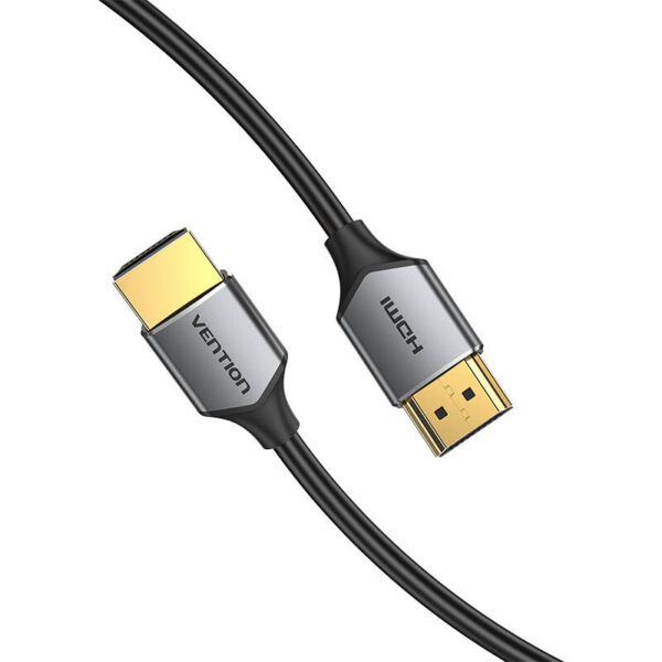 Ultra cienki kabel HDMI Vention ALEHF 1m 4K 60Hz (Szary) - obrazek 3