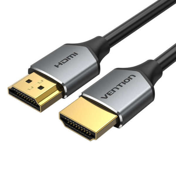 Ultra cienki kabel HDMI Vention ALEHF 1m 4K 60Hz (Szary) - obrazek 4