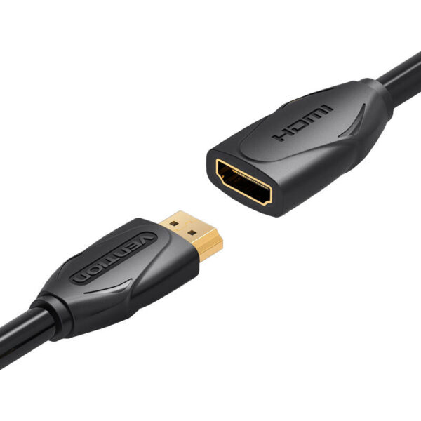 Przedłużacz HDMI Vention VAA-B06-B200 2m 4K 30Hz (Czarny) - obrazek 3