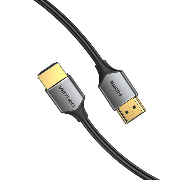 Ultra cienki kabel HDMI Vention ALEHD 0,5 m 4K 60Hz (szary) - obrazek 4