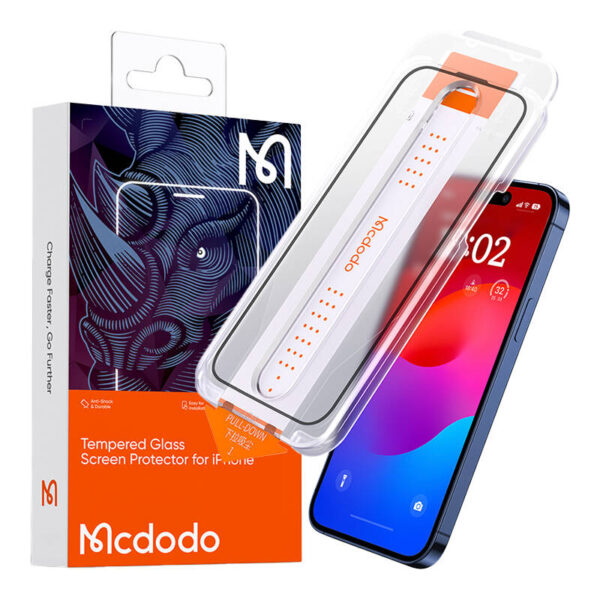 Szkło hartowane Mcdodo PF-5363 dla iPhone 15 Pro Max - obrazek 2