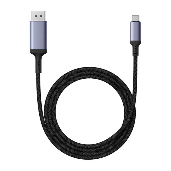 Adapter Baseus USB-C do DisplayPort 2m (czarny) - obrazek 2