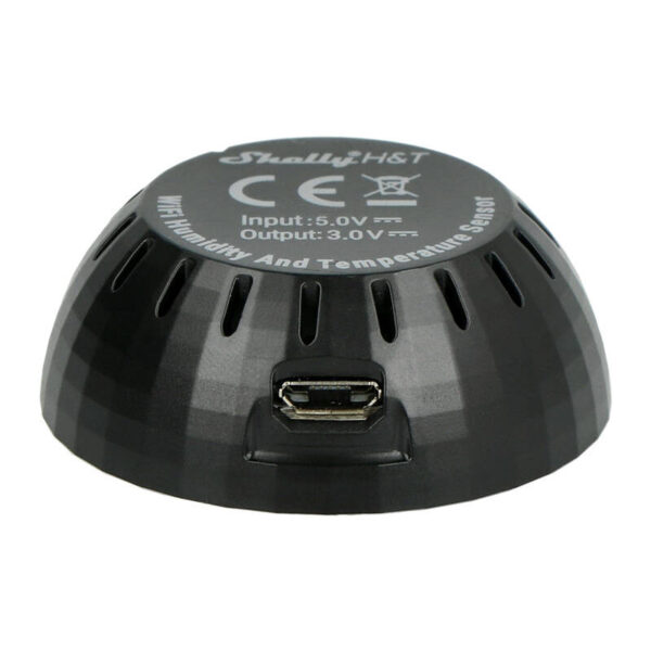 Adapter USB do czujnika temperatury Shelly H&T (czarny) - obrazek 3