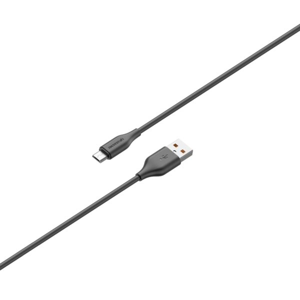 Riversong kabel Beta 09 USB - microUSB 1,0m 3A czarny CM85 - obrazek 2