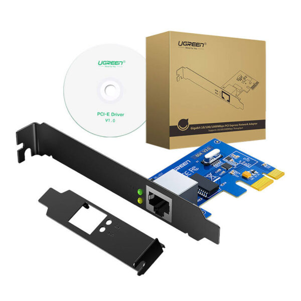 Adapter sieciowy PCI Express UGREEN US230, Gigabit 10/100/1000Mbps - obrazek 3