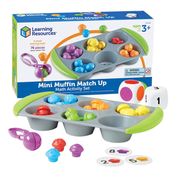 Zestaw matematyczny Mini Muffin Learning Resources LER 5556 - obrazek 3