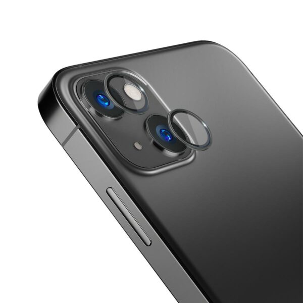 3MK Lens Protection Pro iPhone 14 6,1" grafitowy/graphite Ochrona na obiektyw aparatu z ramką montażową 1szt. - obrazek 2