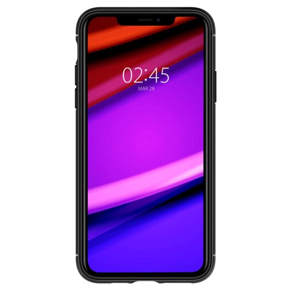 ETUI CASE SPIGEN RUGGED ARMOR DO IPHONE 11 MATTE BLACK - obrazek 3