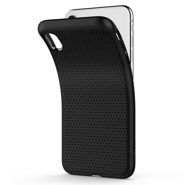 ETUI CASE SPIGEN LIQUID AIR DO IPHONE XR MATTE BLACK - obrazek 4