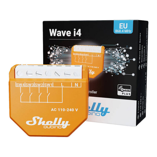 Sterownik Shelly Qubino Wave i4 - obrazek 3