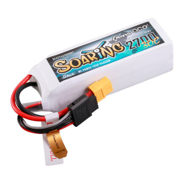 Gens ace G-Tech Soaring 2700mAh 14.8V 30C 4S1P LiPo XT60 - obrazek 2