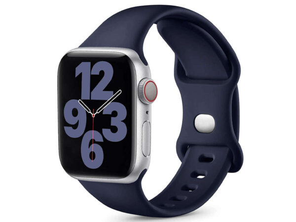 Sportowy pasek Alogy silikonowy do Apple Watch 38/40/41mm Granatowy