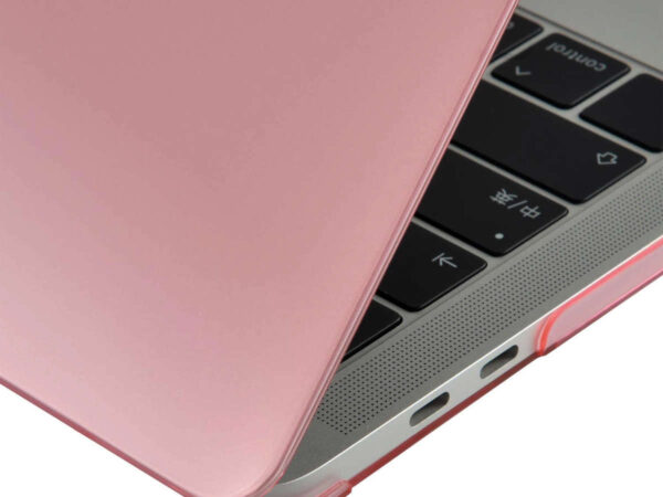 Etui Alogy Hard Case mat do Apple MacBook Pro 13 M1 2021 Różowy - obrazek 3