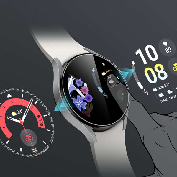 2x Szkło Hartowane ochronne na ekran Alogy do Samsung Galaxy Watch 5 44mm - obrazek 8