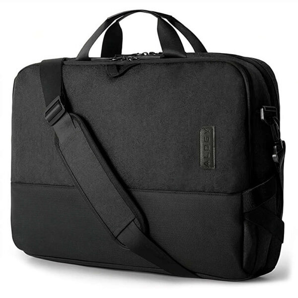 Alogy Torba podróżna ochronna pokrowiec Futerał do laptopa, MacBook'a Air Pro do 15.6" Outdoor Traveller Czarna - obrazek 2