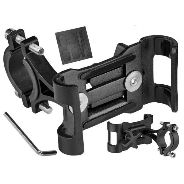 Uchwyt rowerowy Alogy Metal Bike Holder do telefonu na kierownicę na rower motor hulajnoga Czarny - obrazek 13