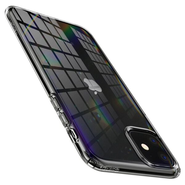 ETUI CASE SPIGEN LIQUID CRYSTAL DO IPHONE 11 CRYSTAL CLEAR - obrazek 7