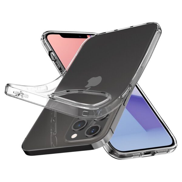 ETUI CASE SPIGEN LIQUID CRYSTAL DO IPHONE 12/12 PRO CRYSTAL CLEAR - obrazek 7