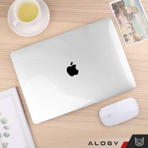 Etui do Macbook Air 15 M2 2023 A2941 Case obudowa pokrowiec Clear Alogy Hard Cover Przezroczyste - obrazek 15