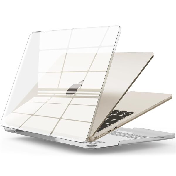 Etui do Macbook Air 15 M2 2023 A2941 Case obudowa pokrowiec Clear Alogy Hard Cover Przezroczyste - obrazek 2