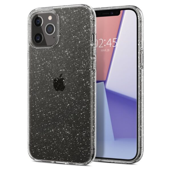 ETUI CASE SPIGEN LIQUID CRYSTAL DO IPHONE 12/12 PRO GLITTER CRYSTAL - obrazek 2