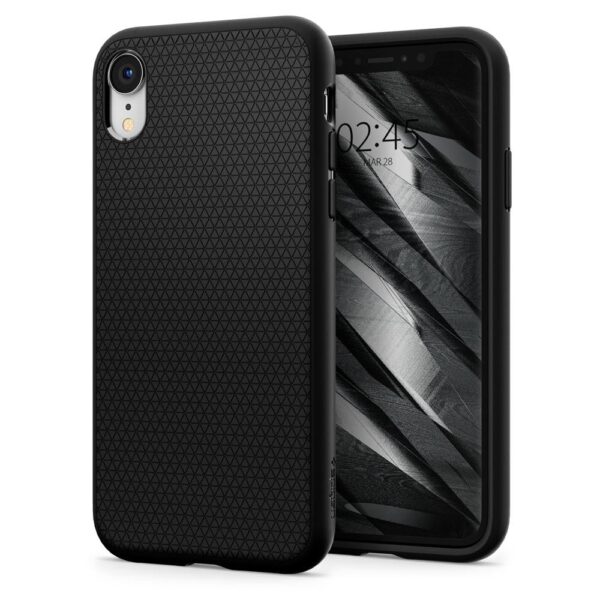 ETUI CASE SPIGEN LIQUID AIR DO IPHONE XR MATTE BLACK