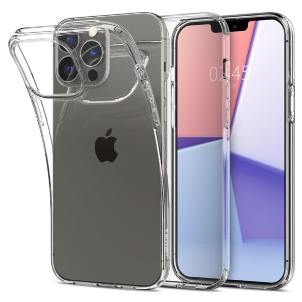 ETUI CASE SPIGEN LIQUID CRYSTAL DO IPHONE 13 PRO CRYSTAL CLEAR - obrazek 2