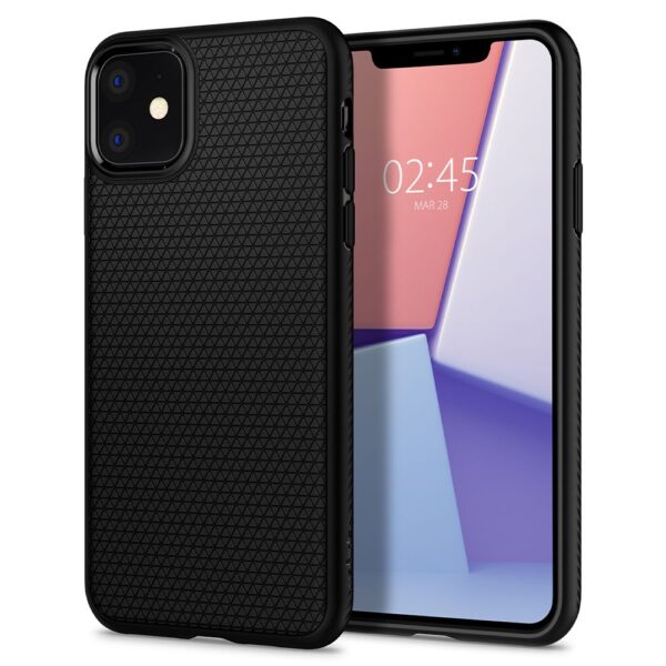 ETUI CASE SPIGEN LIQUID AIR DO IPHONE 11 MATTE BLACK