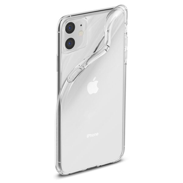 ETUI CASE SPIGEN LIQUID CRYSTAL DO IPHONE 11 CRYSTAL CLEAR - obrazek 10