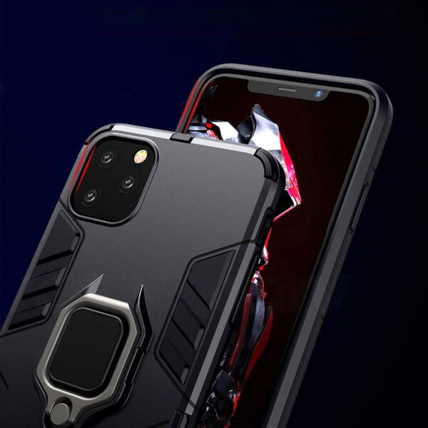 Ring Armor Case do Samsung Galaxy A22 4G/M22 4G Czarny - obrazek 7