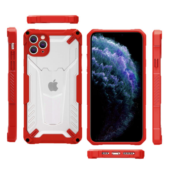 Tel Protect Hybrid Case do Iphone 13 Pro Czerwony - obrazek 9