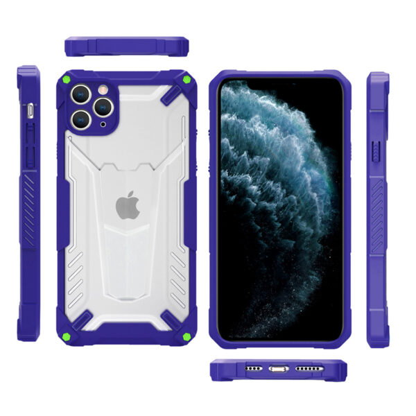 Tel Protect Hybrid Case do Iphone 13 Pro Granatowy - obrazek 9