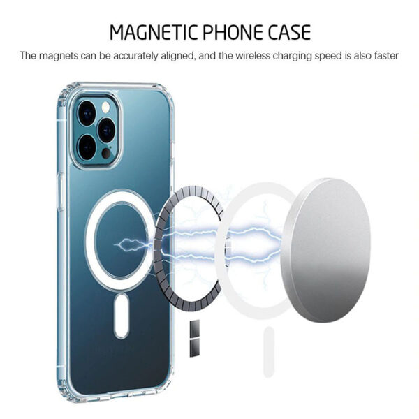 TEL PROTECT MagSilicone Case do Iphone 13 Przezroczysty - obrazek 3