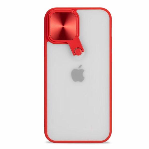 Tel Protect Cyclops Case do Iphone X/XS Czerwony - obrazek 2