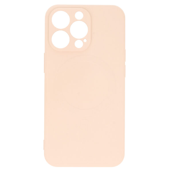 TEL PROTECT MagSilicone Case do Iphone 13 Pro Max Jasnoróżowy - obrazek 3