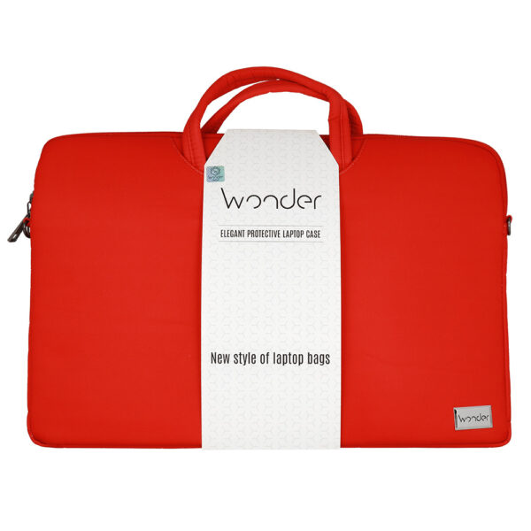 Wonder Briefcase Laptop 13-14 cali czerwony - obrazek 7