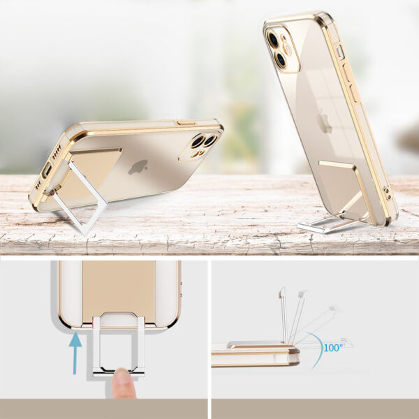 Tel Protect Kickstand Luxury Case do Iphone 11 Pro Czarny - obrazek 9